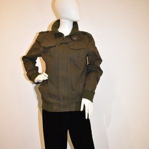 Men West Louis Olive Green Bomber size S